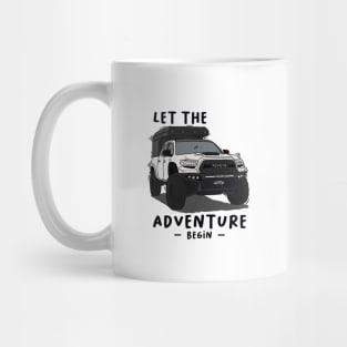 Toyota 4Runner let the adventure begin - White Essential Mug